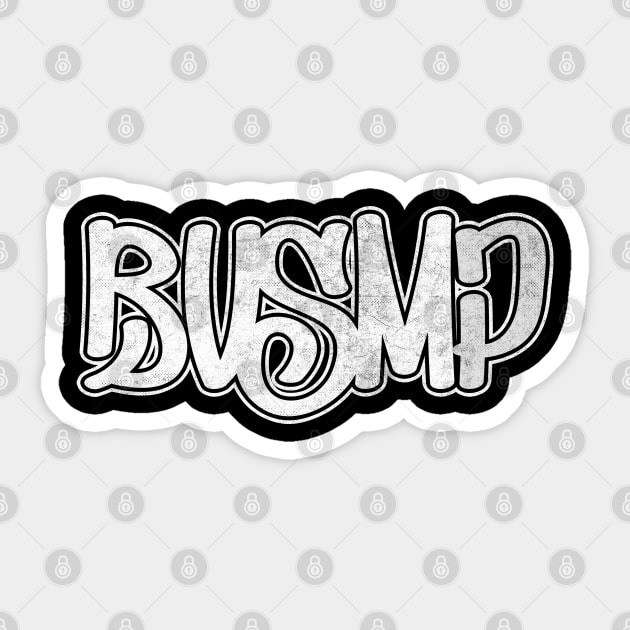 BVSMP \/\ 80s Hip Hop Design Sticker by DankFutura